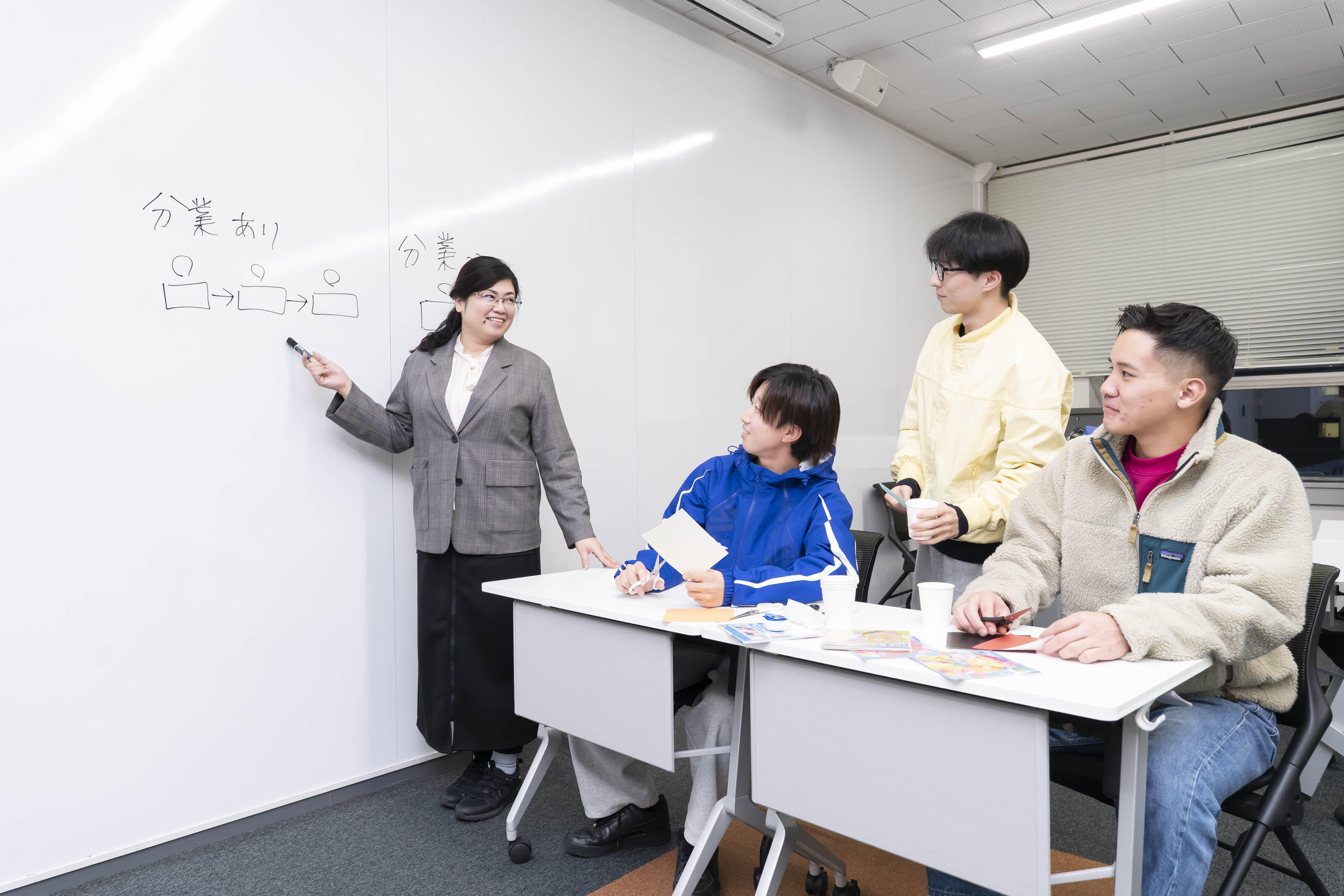 ビジネスの動きを捉え、世界の市場に羽ばたく人材へ