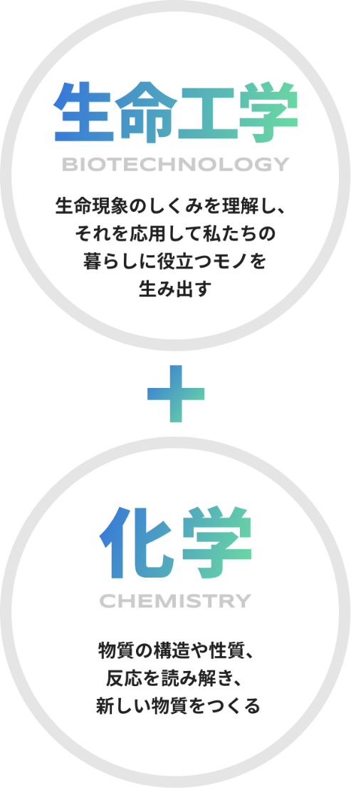 化学＋生命工学