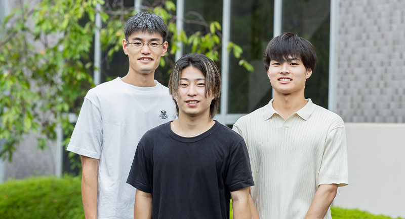 Kotaro Hirata　Rikua Ueda　Ryuhei Otani