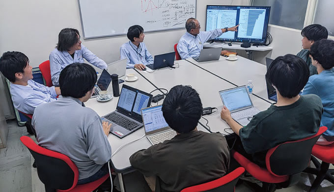 企業と連携した研究活動の豊富な実績