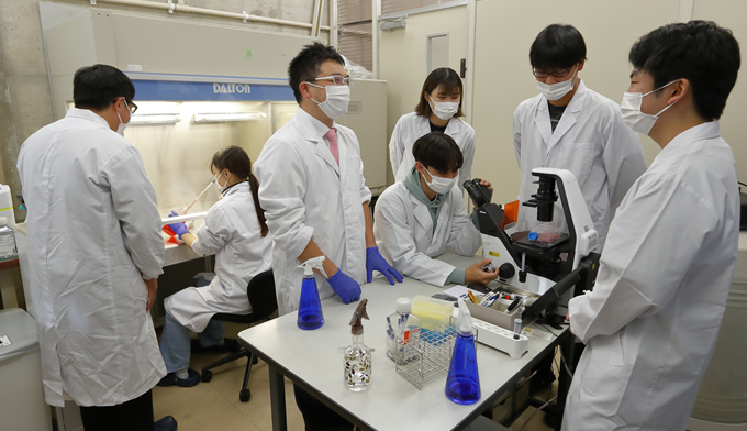 物質化学実験、化学生命工学実験