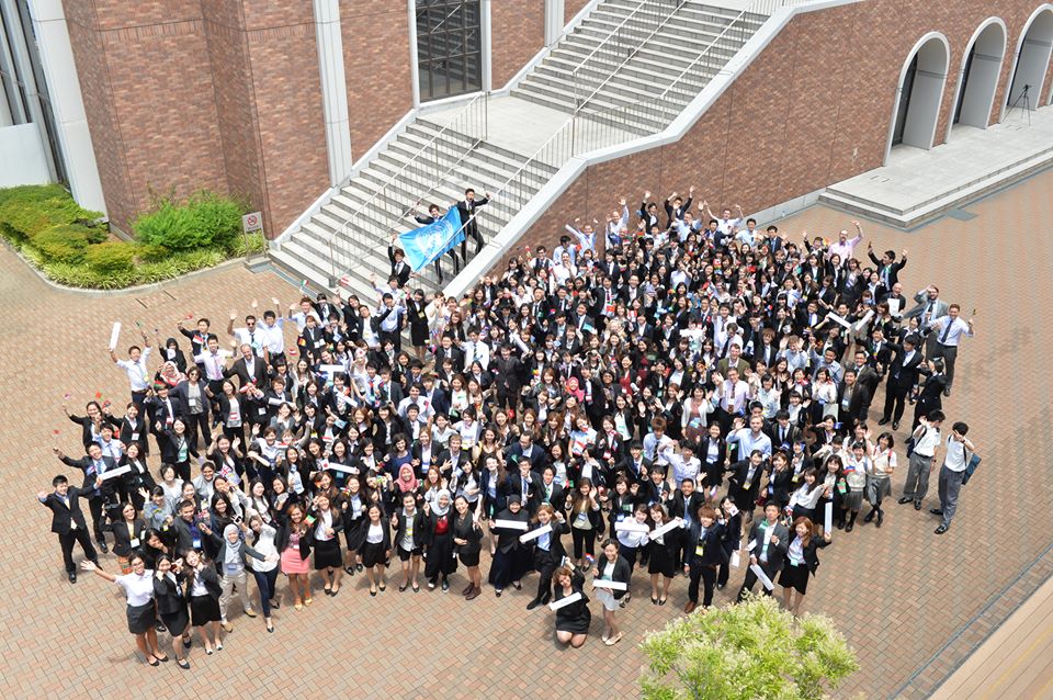 Japan University English Model United Nations Held at Kinki University