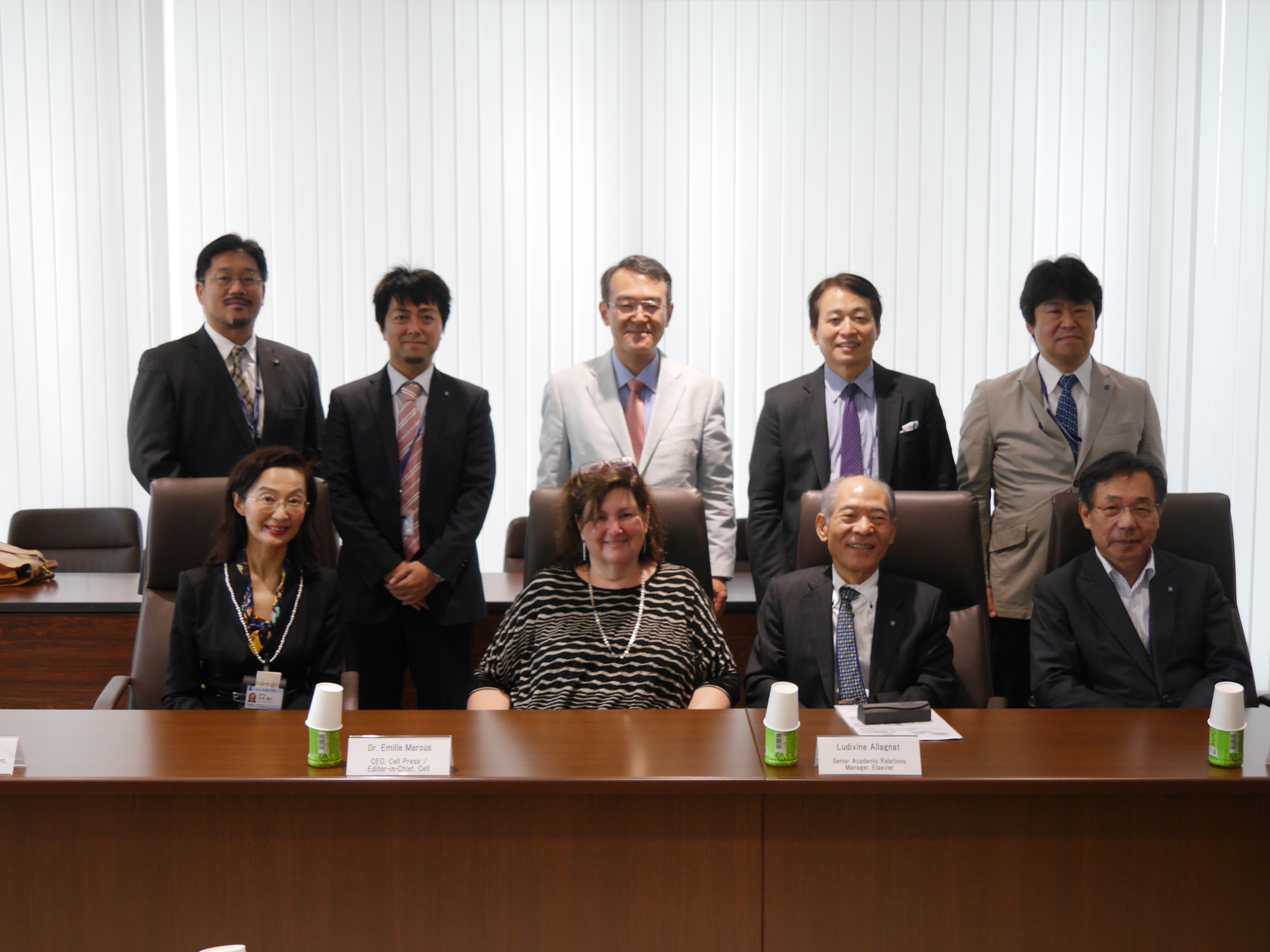 Dr Emilie Marcus The Ceo Of Cell Press Visited Kindai University Kindai In The News Kindai University