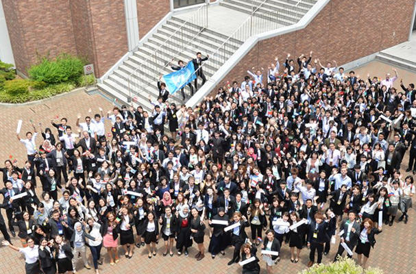 Japan University English Model United Nations Held at Kinki University