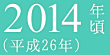 2014年頃（平成26年）