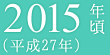 2015年頃（平成27年）