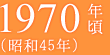 1970年頃（昭和45年）