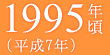 1995年頃（平成7年）