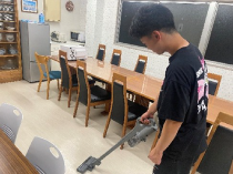 週3回の清掃活動