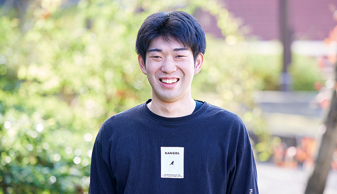 新藤 樂人さん 和歌山県・近畿大学附属新宮高校出身