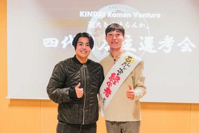 「KINDAI Ramen Venture 近大をすすらんか。」 キャンパス内で学生が経営するラーメン店の4代目店主が決定