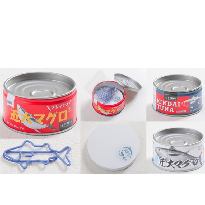 文具缶「近大マグロ缶」