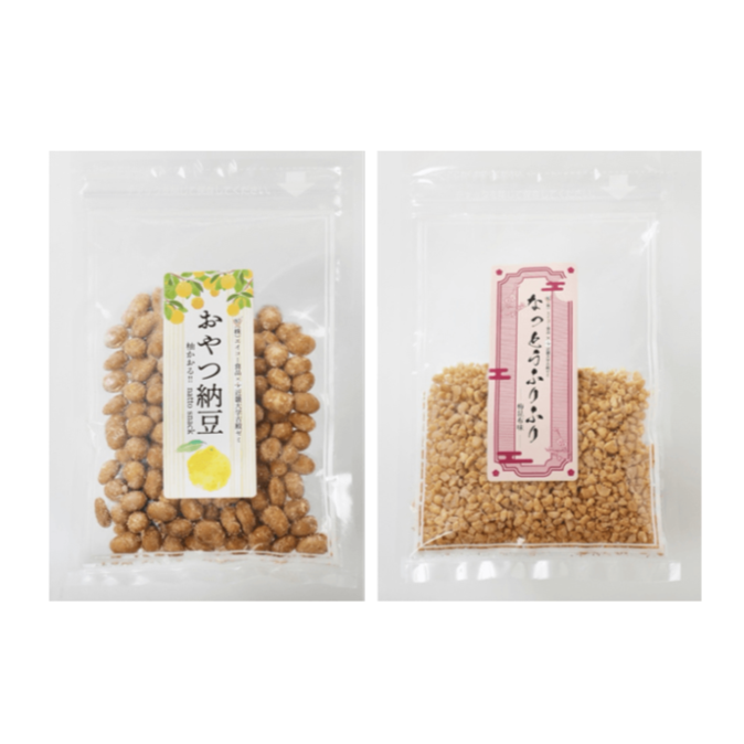 「おやつ納豆」と「なっとうふりふり」