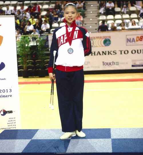 熊本望美選手（3 年）が2 度目の世界大会出場　6/18（木）に齊藤守史 飯塚市長を表敬訪問！近畿大学附属福岡高等学校バトン部