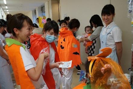 小児病棟で「ハロウィンイベント」を開催　農学部×医学部奈良病院×附属農場のコラボ