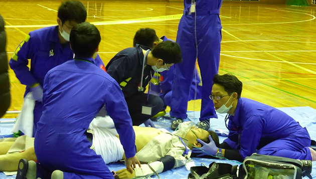近畿大学通信教育部公開講座　「チームで進める救急対応と災害医療」開講