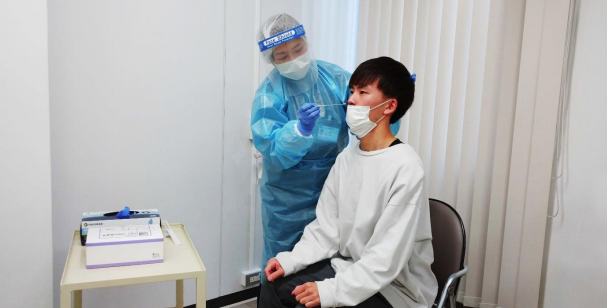 学生を対象に新型コロナウイルスの抗原検査を実施　広島キャンパス内での感染拡大防止対策として