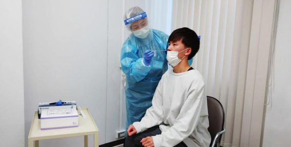 学生・教職員を対象に新型コロナウイルスの抗原検査を実施　和歌山キャンパス内での感染拡大防止対策として