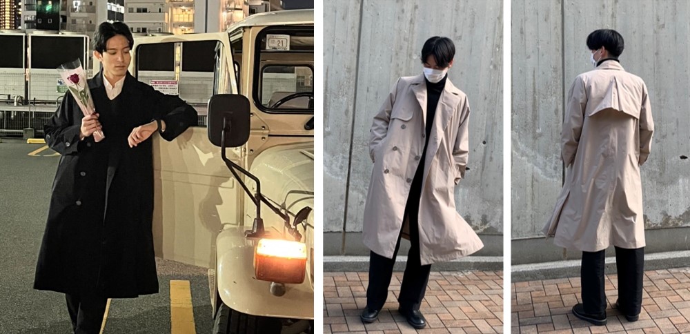 近畿大学経営学部の女子学生がモテる男性用コートをプロデュース　素材から縫製に至るまで日本製にこだわった逸品