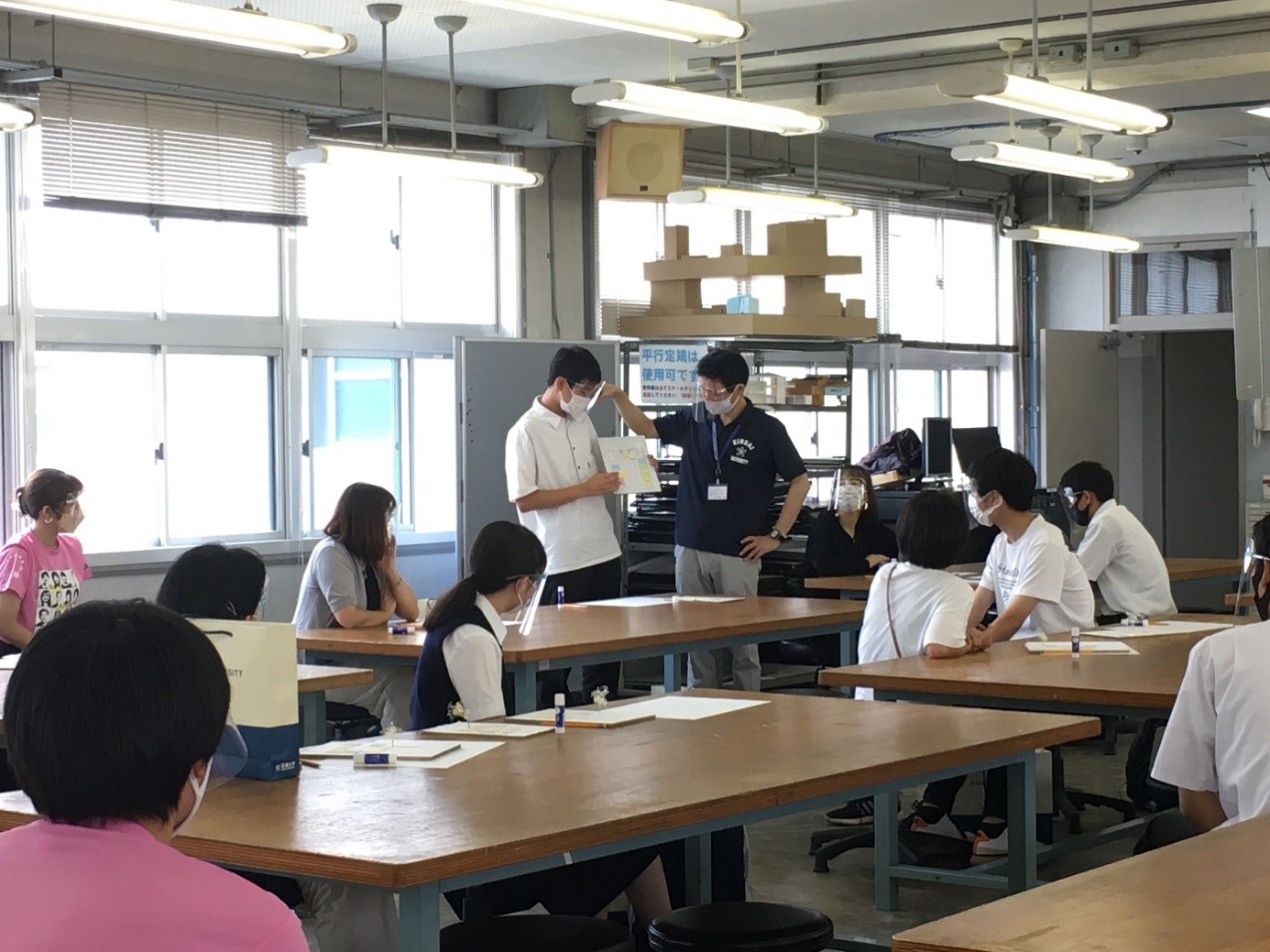 近畿大学産業理工学部　来場型オープンキャンパスを開催　施設紹介や模擬講義などを通して近大での学びを体感