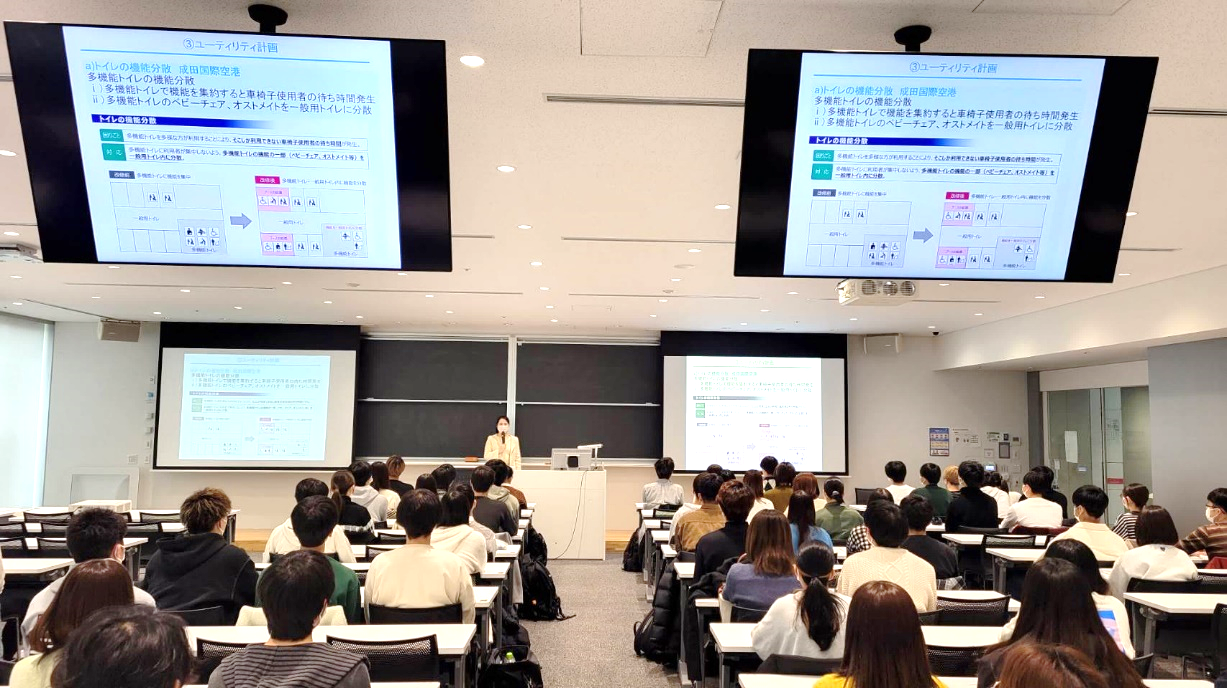 日本航空株式会社協力のもと航空会社の実務を学ぶ講演会を開催　コロナ禍からの回復が進む業界への就職支援の取り組み