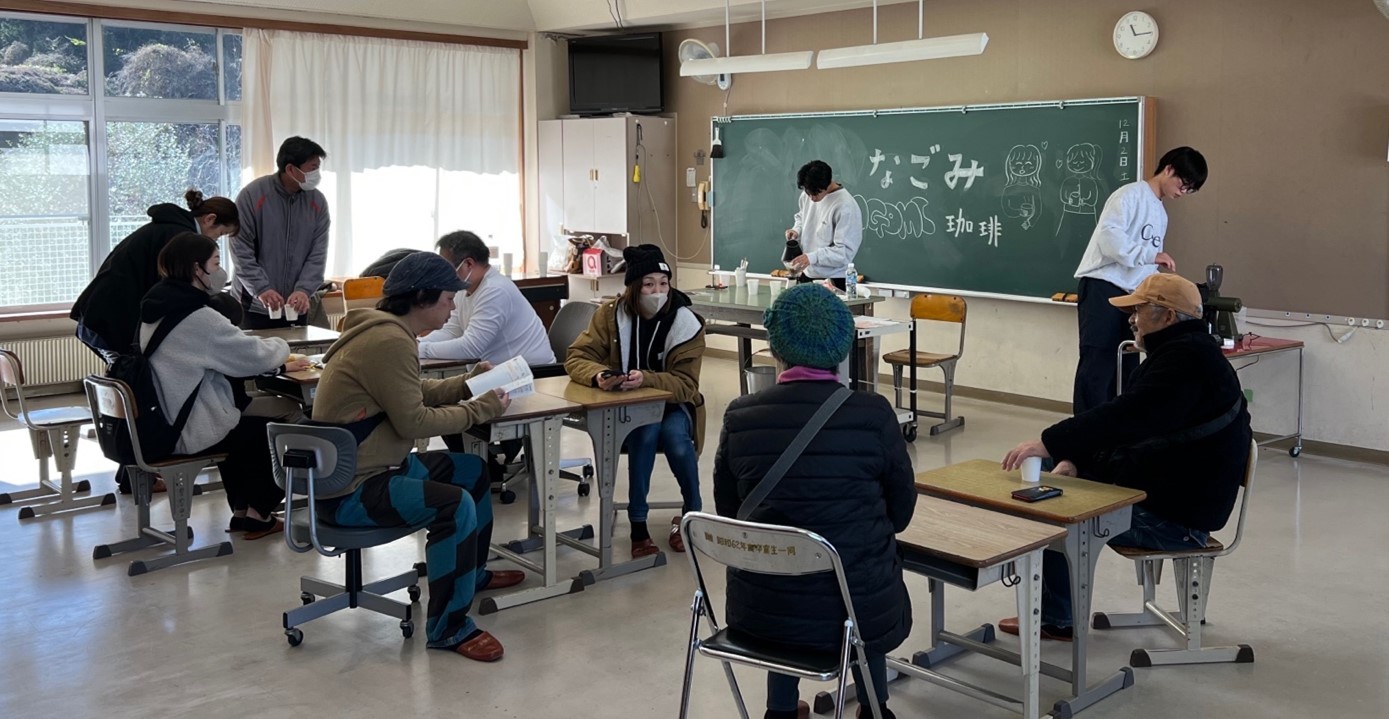廃校となった旧飯坂小学校で、地域資源を活用した地方創生イベント　「ジャパンコーヒーフェスティバル 2024 in 川俣町」を開催