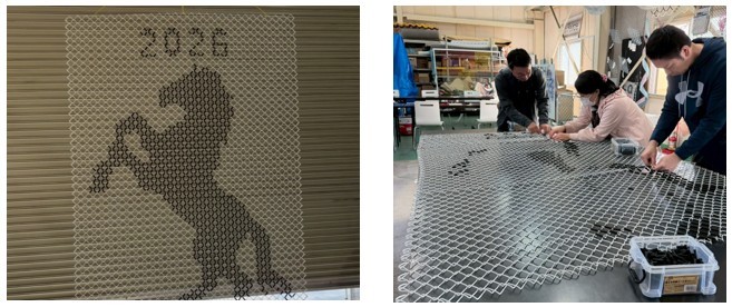 モノづくりのまち東大阪で干支の引き継ぎ式を開催