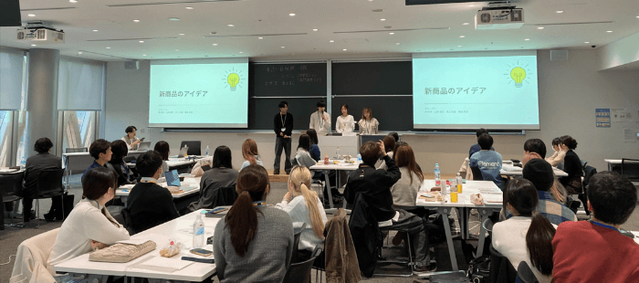大学1・2年生対象の学内インターンシップ体験プログラムを実施　企業課題への挑戦を通じてキャリア形成を支援