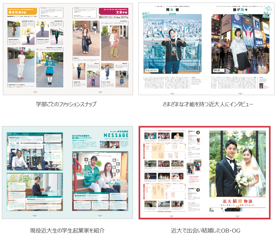 学生1,067人をゲリラ取材した大学案内『KINDAI GRAFFITI 2026』を刊行 プライバシーに配慮し、学生の氏名をニックネームで ...