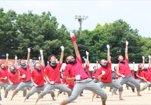 福山地区で最大規模の体育祭開催　総勢約1,100人参加　近畿大学附属広島高等学校・中学校福山校