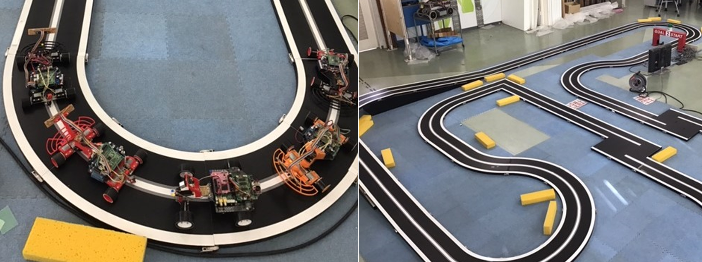大阪府立城東工科高等学校で出前実習を実施　マイコン搭載の模型自動車を使用し、ロボットへの興味関心を高める
