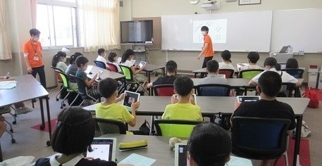 小学6年生を対象にオープンスクール「中学Fes」を開催　様々な体験型企画で近大福山の魅力に触れる