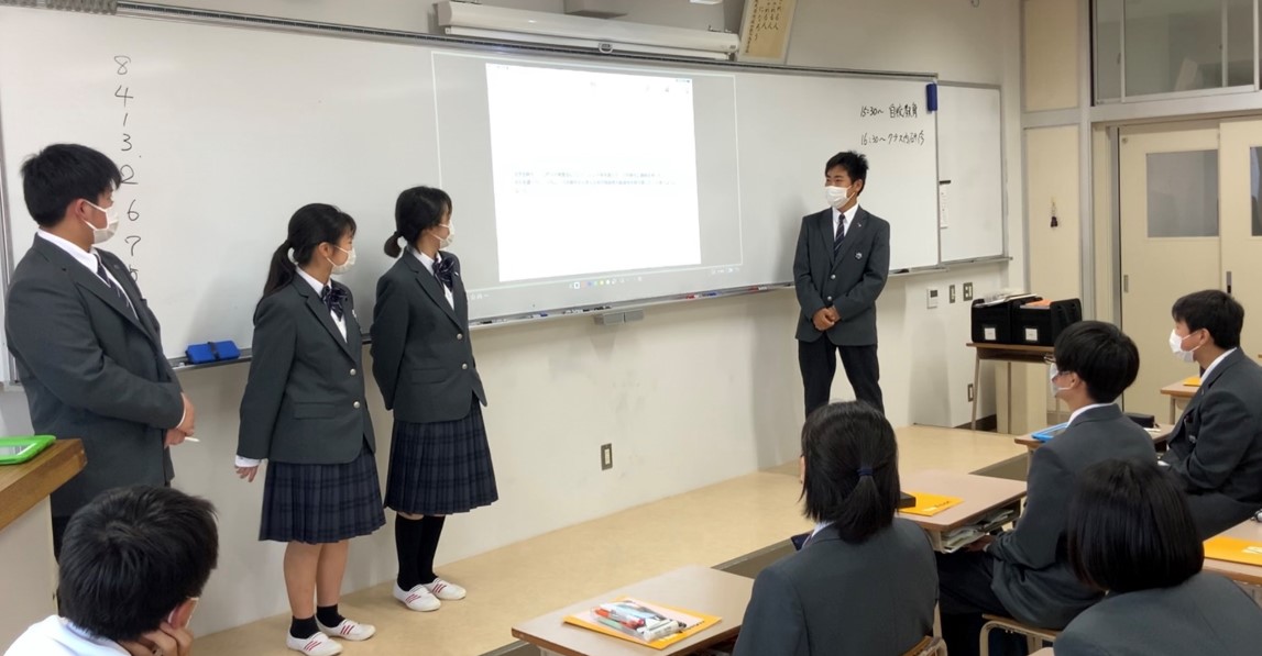 近畿大学附属和歌山高等学校1年生を対象に「SDGs講演会」を実施　防災と平和について学び、社会課題に目を向ける