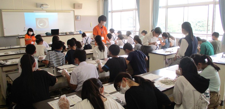 体験・参加型のオープンスクール「中学Fes」を開催　さまざまな切り口で近大附属広島福山校の魅力を紹介