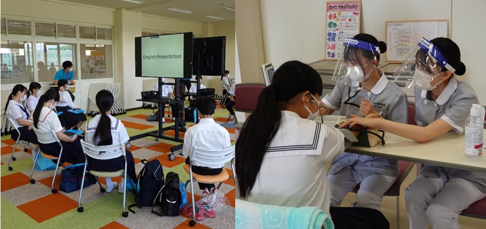 令和5年度「第1回 オープンスクール」開催　多様な体験型企画で近畿大学附属福岡高校の魅力に触れる