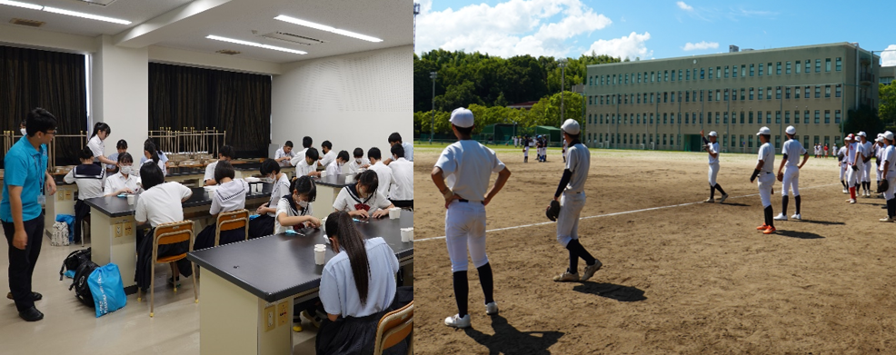 近大附属福岡高等学校 令和6年度「第2回オープンスクール」を開催　特進・進学コースと看護科の体験型プログラム、部活動体験を実施