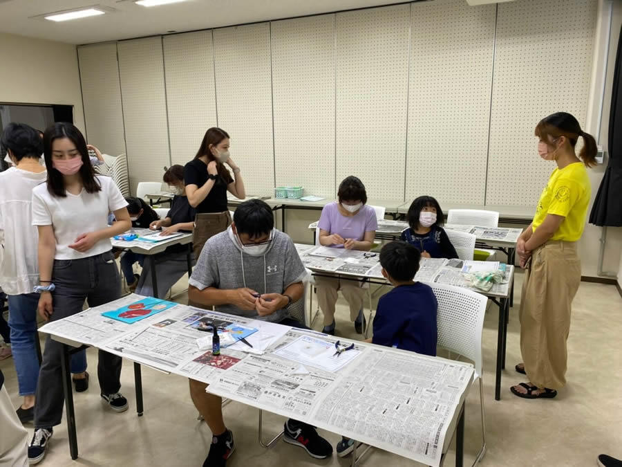 広報かわまたに レジンフラワーアクセサリーワークショップ開催が掲載