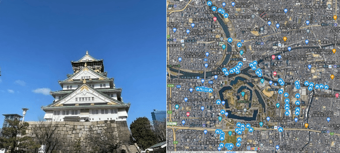 総合社会学部 村松ゼミが、市内で「大阪城が見える場所」をMAP化