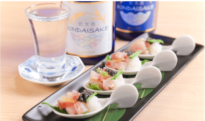近畿大学創立100周年記念！大阪・関西万博の食を彩る特別メニュー　「ワンスプーンで食す　近大キャビアの親子寿司」を期間限定で提供