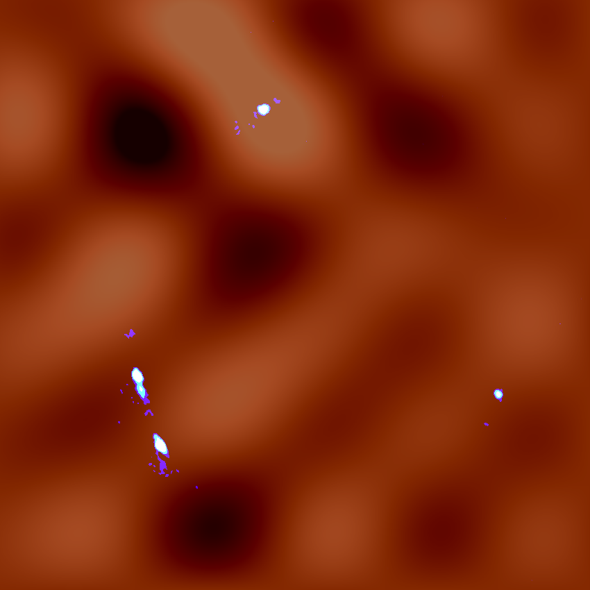 アルマ望遠鏡でダークマターの小規模なゆらぎを初検出 - ダークマターの正体を解明するための重要な⼀歩