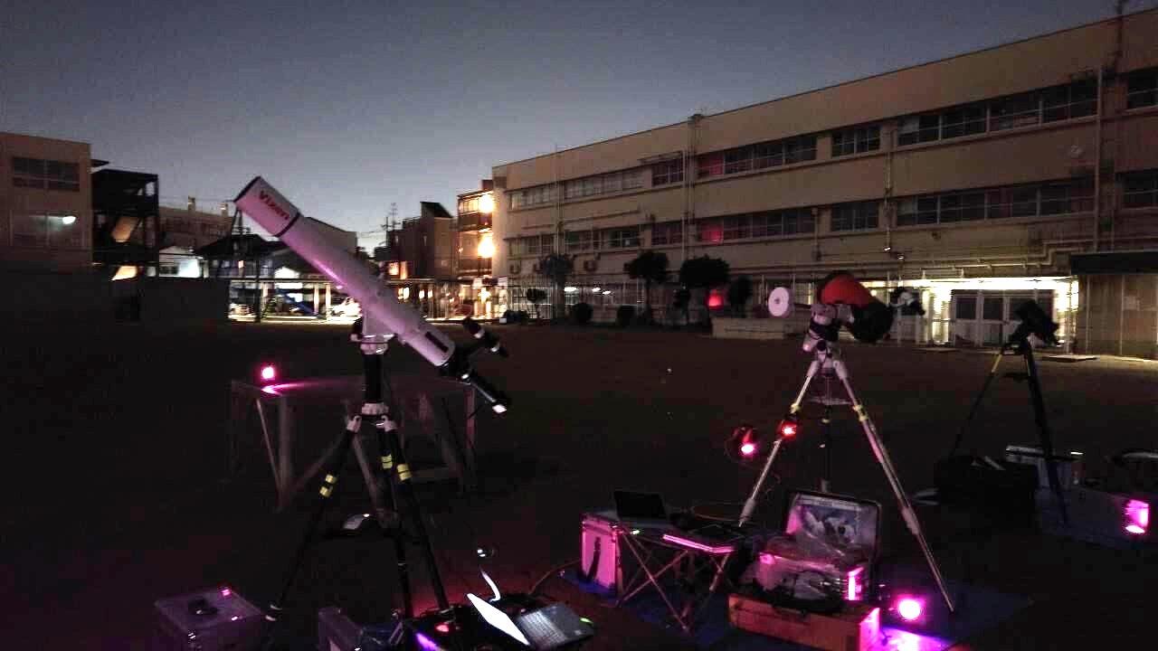 【近畿大学文化会天文研究会】第1回親子観望会を開催しました